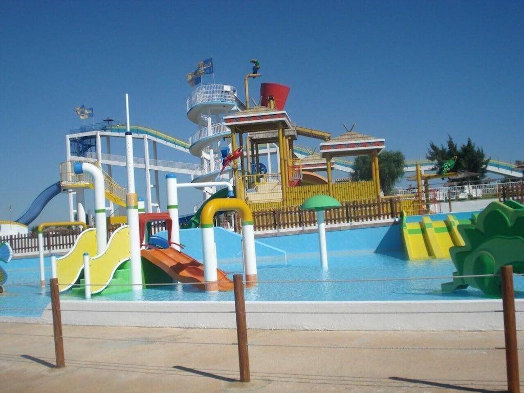 Luxury Two Br Pool View Beach Side Apartment At Algarve'S Longest Beach Armacao de Pera Luaran gambar